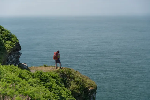 Awesome views from the cliff edge