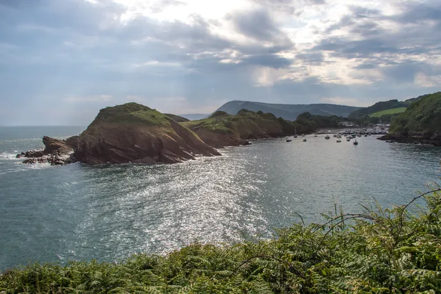 Looking back to Water Mouth from Widmouth Head