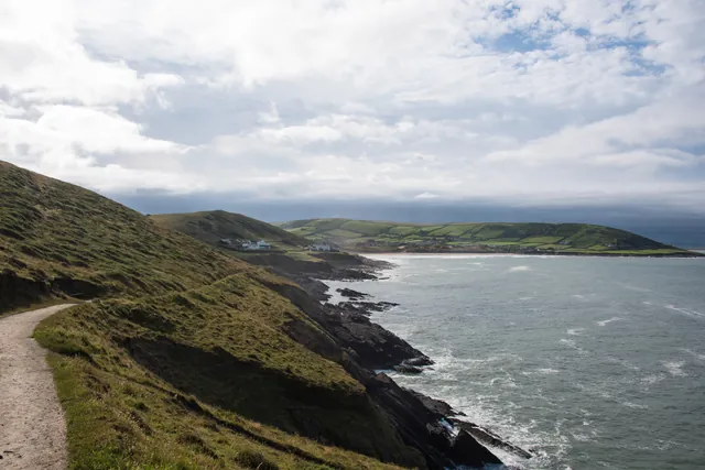 Rounding Baggy Point with next destination Croyde Bay