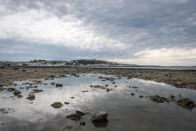 Looking across to Appledore from Instow Sands