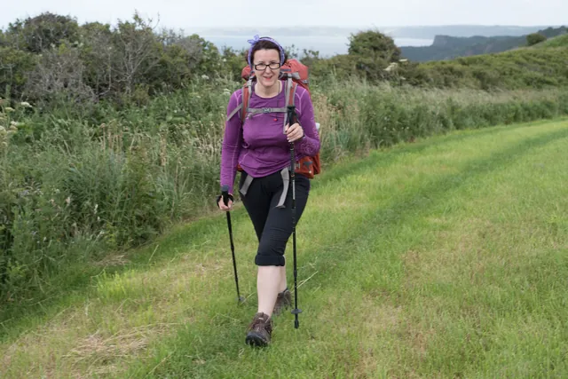 Despite it looking fairly wild on the map, the top section to Hartland Point is really easy across farmer's fields