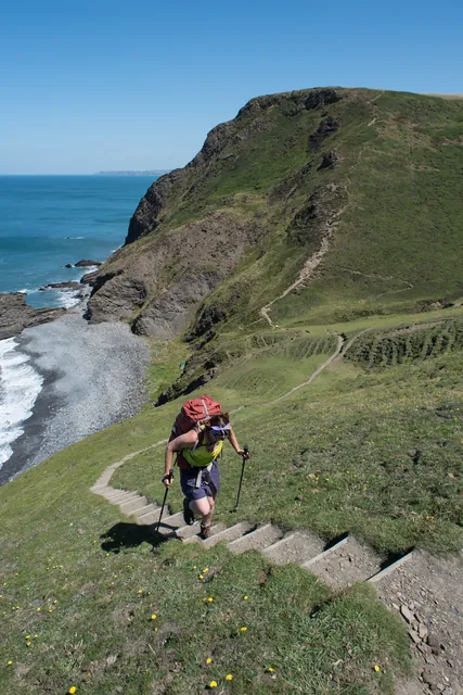 This sums up a standard day on the north coast of the South West Coast Path