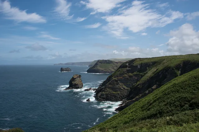 Stunning coastal section from Boscastle to Tintagel