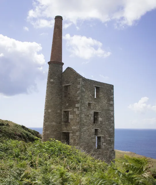 Wheal Prosper Mine engine at Rinsey Head