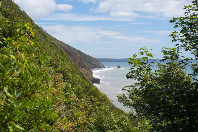 A pretty piece of coastline at Battern Cliffs