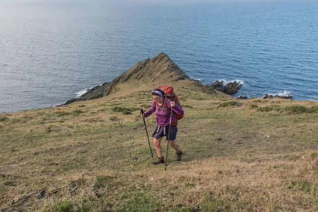 Leaving Hilsea Point for another big day of hiking