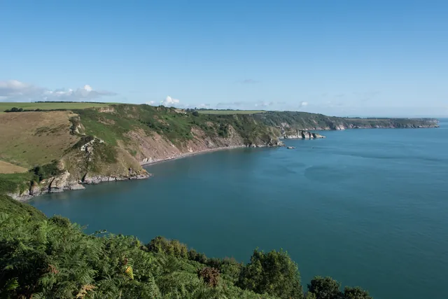 Long Sands and Southdown Cliff