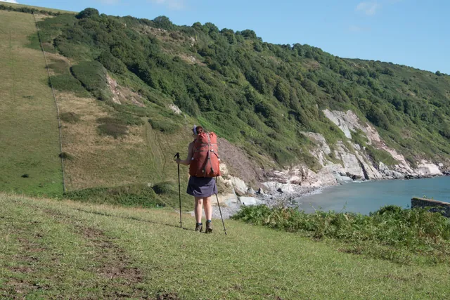 A lot of hills to climb along this section from Dartmouth to Brixham