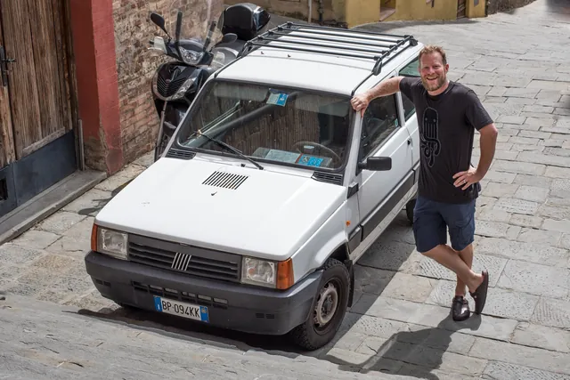 White Fiat Pandas, everywhere!