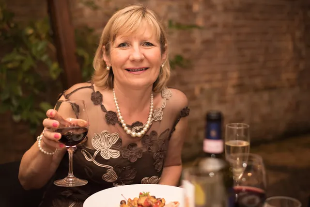 Celebrating mother dearest's 60th birthday at Millevini restaurant in Siena