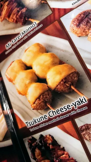 6 miniature cheeseburgers on sticks... Yum