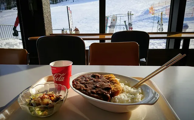 One of the highlights of skiing / boarding in Japan... katsu curry for lunch, slopeside