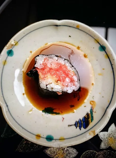 The rawness of that fish. Not something your see in regular packaged sushi? That's the difference