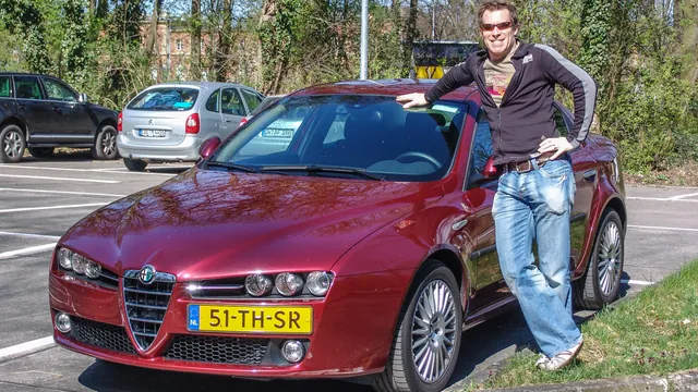 For a trip on the Germany autobahns, needed a semi-serious hire car. Went for this one, the Alfa 159
