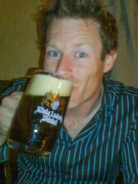 Big steins of Berliner Pilsener
