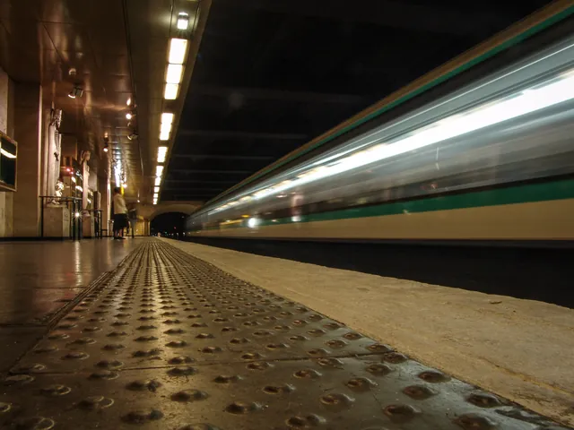 The excellent Metro transport system