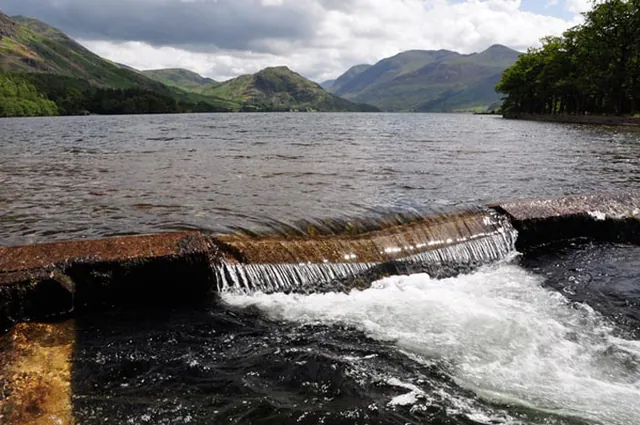 When you get to the end of the lake, you have a better idea of how long it will take at your pace