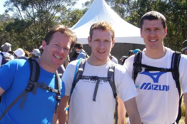 The boys team - hoping to avoid the 2 hour bramble bush nightmare of last year