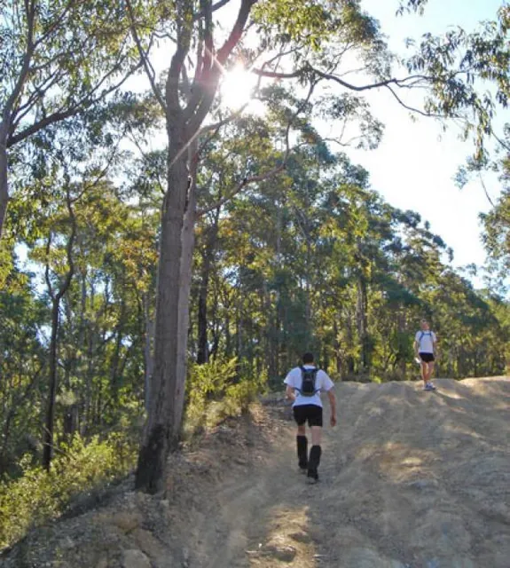 Some of the hills were a bit punishing in the warm weather