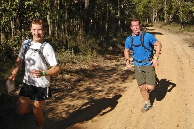 My fitness level was woefully inadequate for the pace that Ed was setting