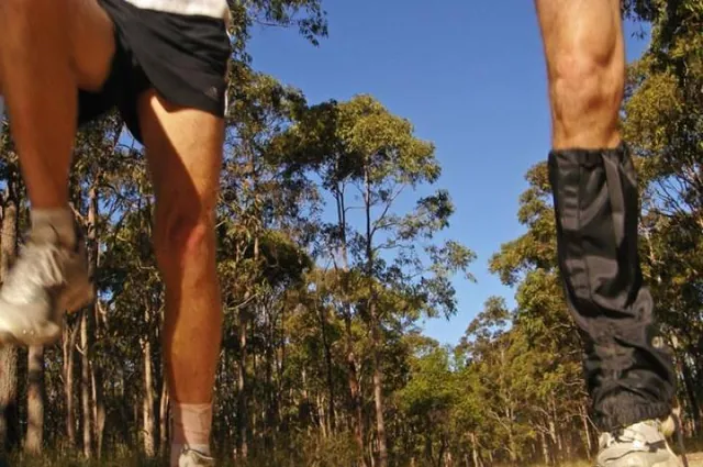 A dissapointing action shot mostly consisting of Ed's crotch and Graham's giraffe leg!