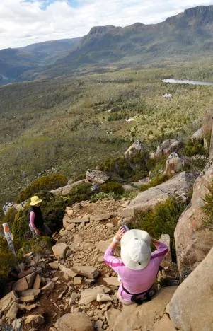 Gorgeous views for drink stops part way up