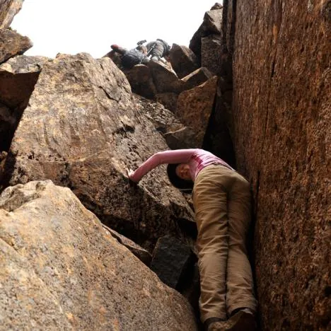 A mildly hairy part at the end, but nothing too extreme (otherwise follow the arrows!)