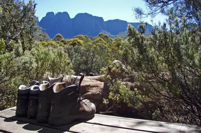 I love this shot - you have to wonder whether the boots were lined up this immaculately every evening? [Ed Mounsey Â©]