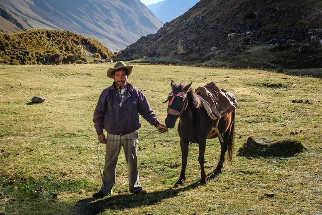 Fortunata had Wild West written all over him ... a local farmer earning a few extra bucks