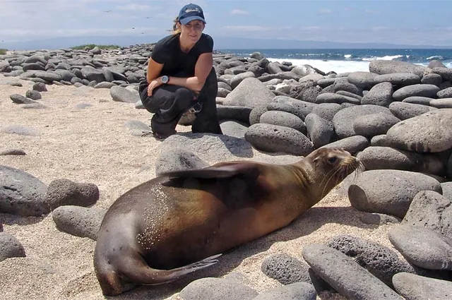 Gill in sea lion heaven