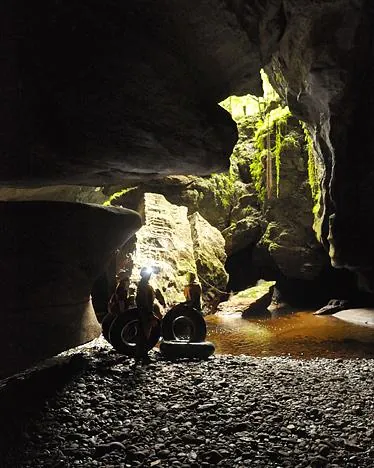 Leaving the caves