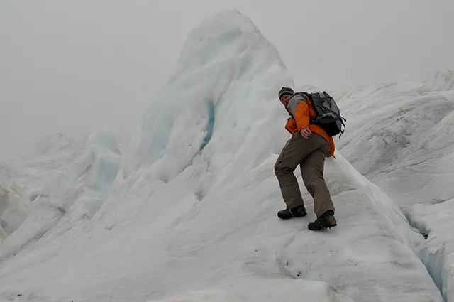 Me itching to climb up some of them, but Kurt usually reined me in for most antics