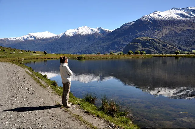 We were a bit late for starting the walk, but the views en-route were a distraction