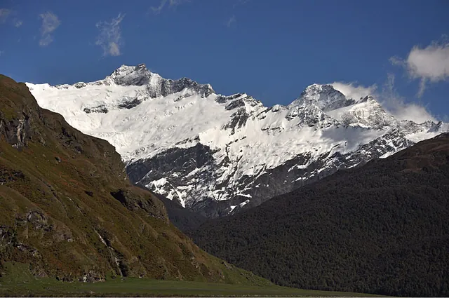 This is exactly what I was hoping for visiting NZ South Island in November... wild, rugged, snow-capped mountains