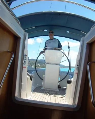 Setting sail with Cap'n Mike at the wheel