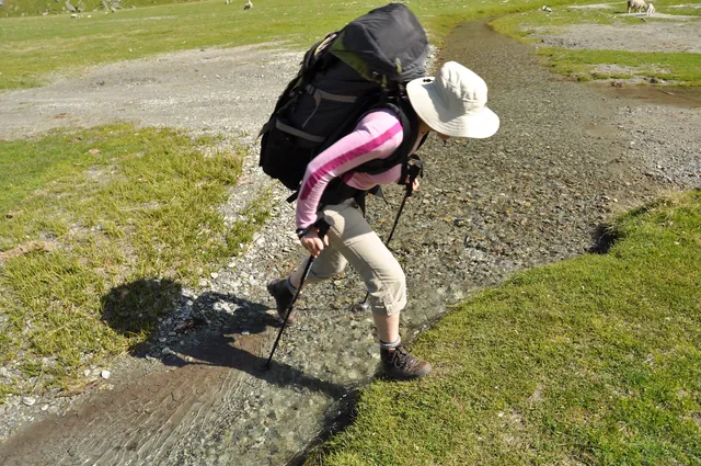 Some small stream crossings to get over - nothing too difficult