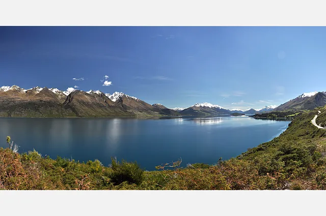 Lake Wakatipu looking absolutely majestic on the way to Glenorchy. I nearly crashed the car when I rounded the corner and saw this