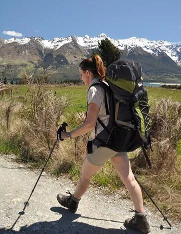 In our usual style, we opted to camp overnight rather than use the huts, so the backpacks were a little on the heavy side