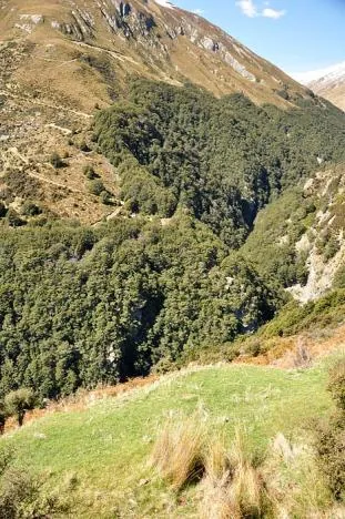 We could see the next challenge ahead of us - some river crossings and a steep climb out