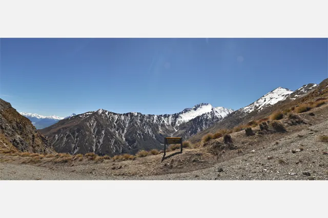 Pretty majestic vista from the saddle - better to come