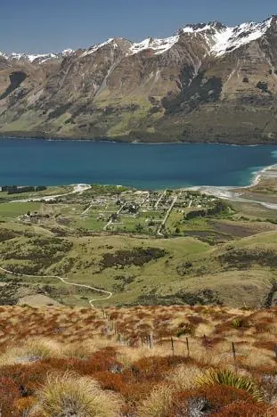 Glenorchy, as seen from above