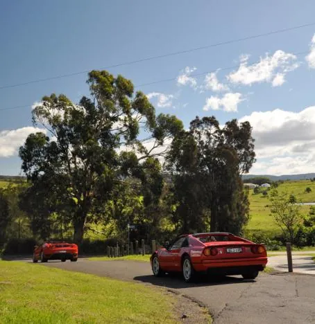 We pull in for the switchover before the Jamberoo Mountain leg