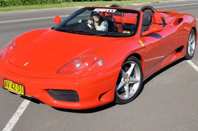 Gill loved the 360, but she hadn't been in the F430 yet