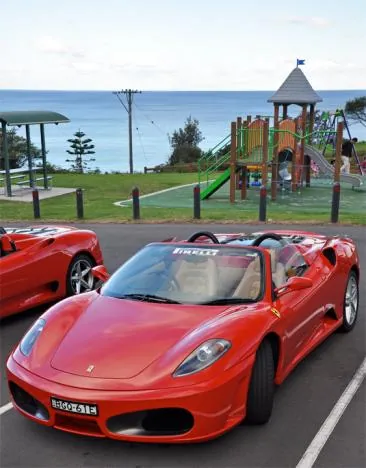 Kiddies playground spoiling a perfectly gorgeous shot
